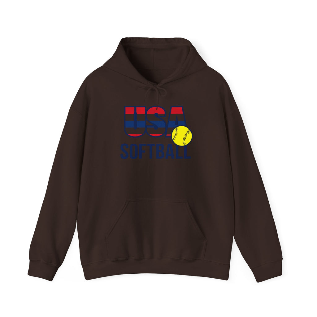 USA Softball Heavy Blend™ Hoodie