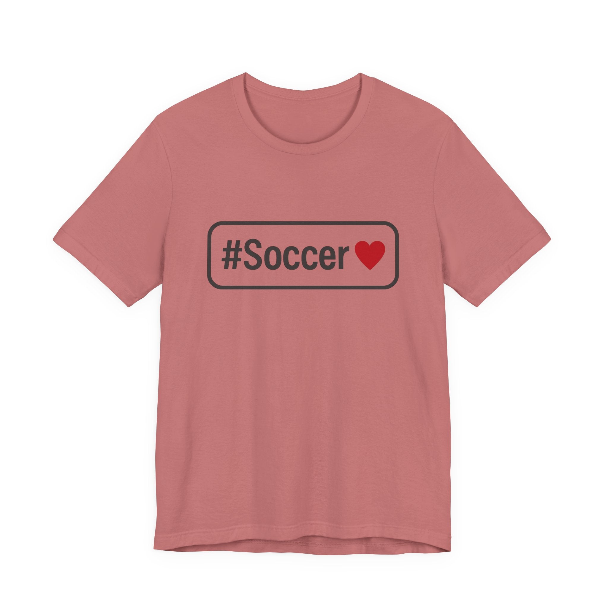 #Soccer Love Unisex Tee – Perfect for Fans