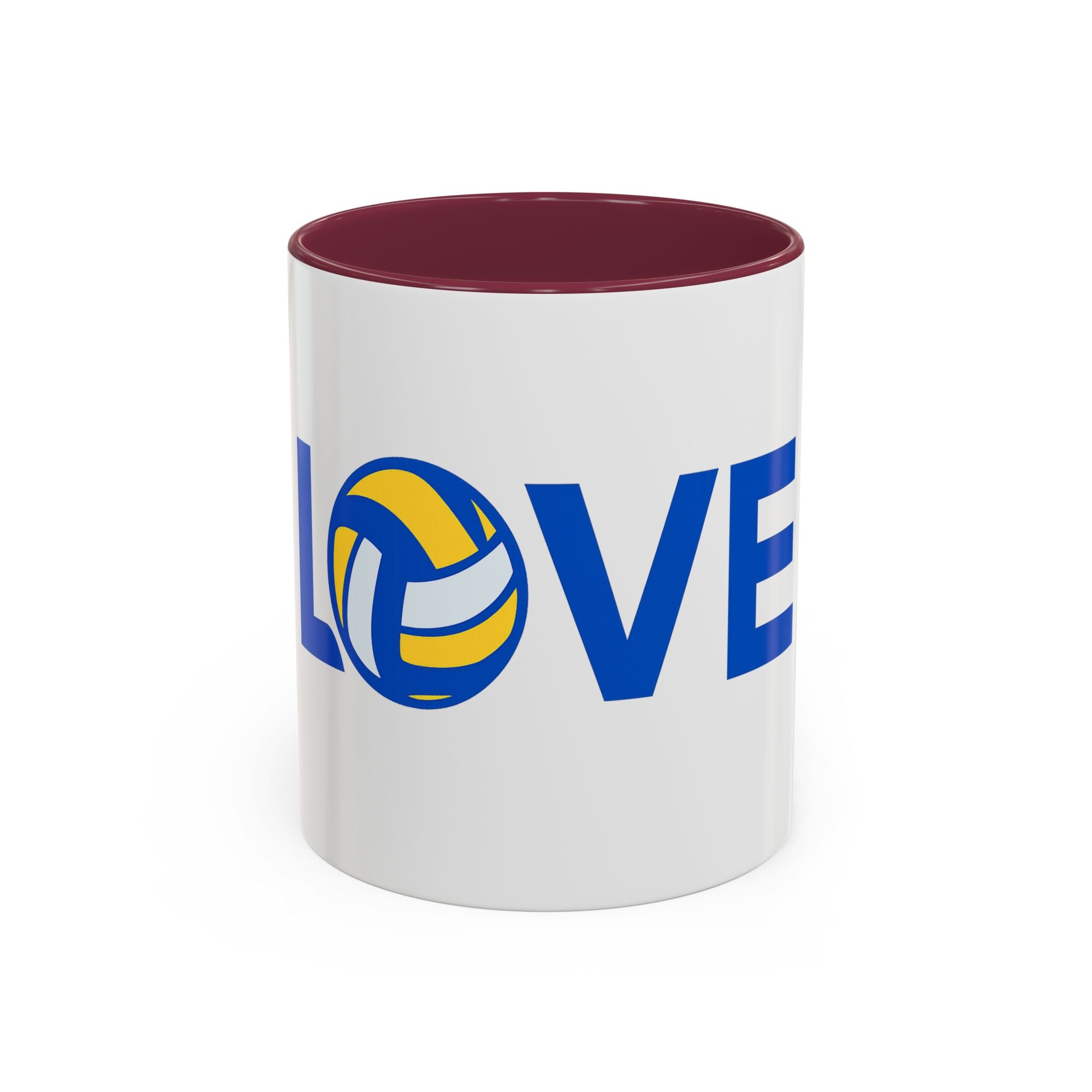 Volleyball Love Mug - 11oz & 15oz Colorful Coffee Cup