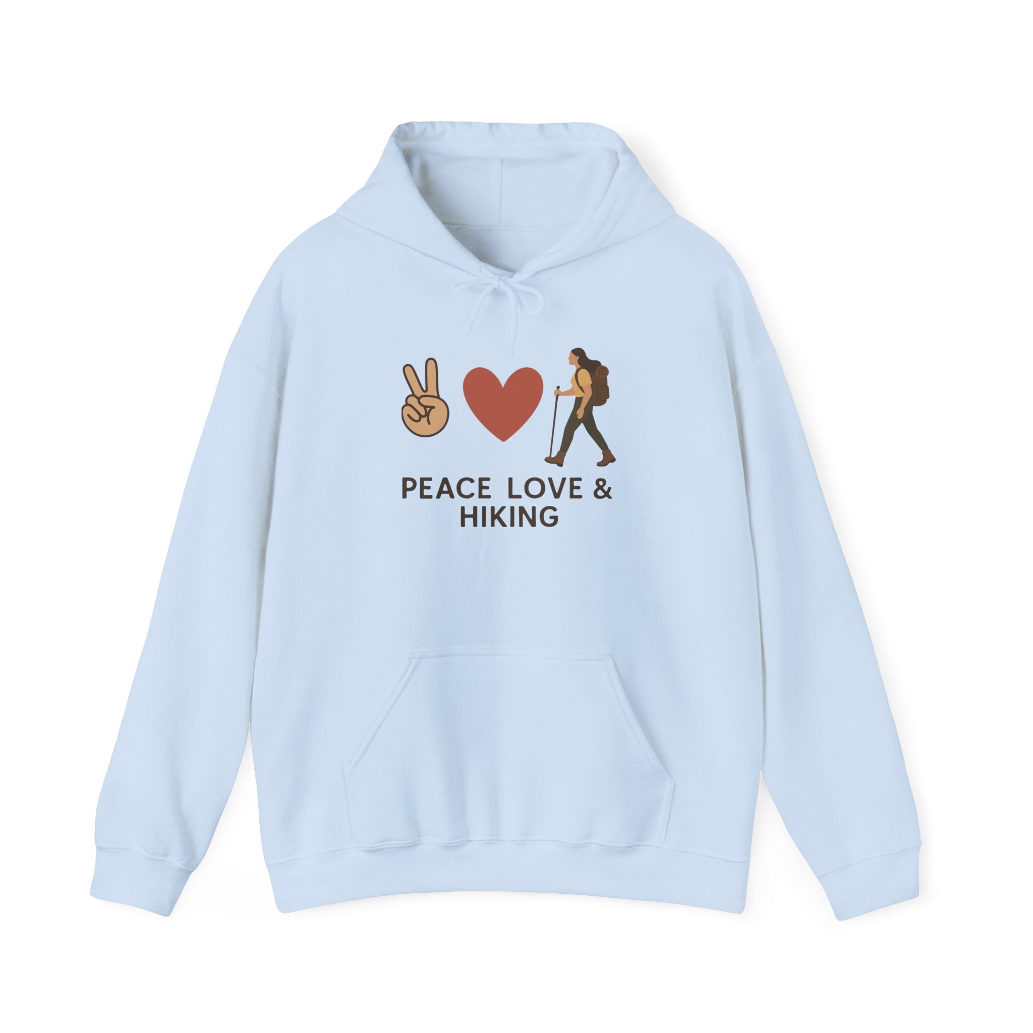 Peace, Love & Hiking Hoodie