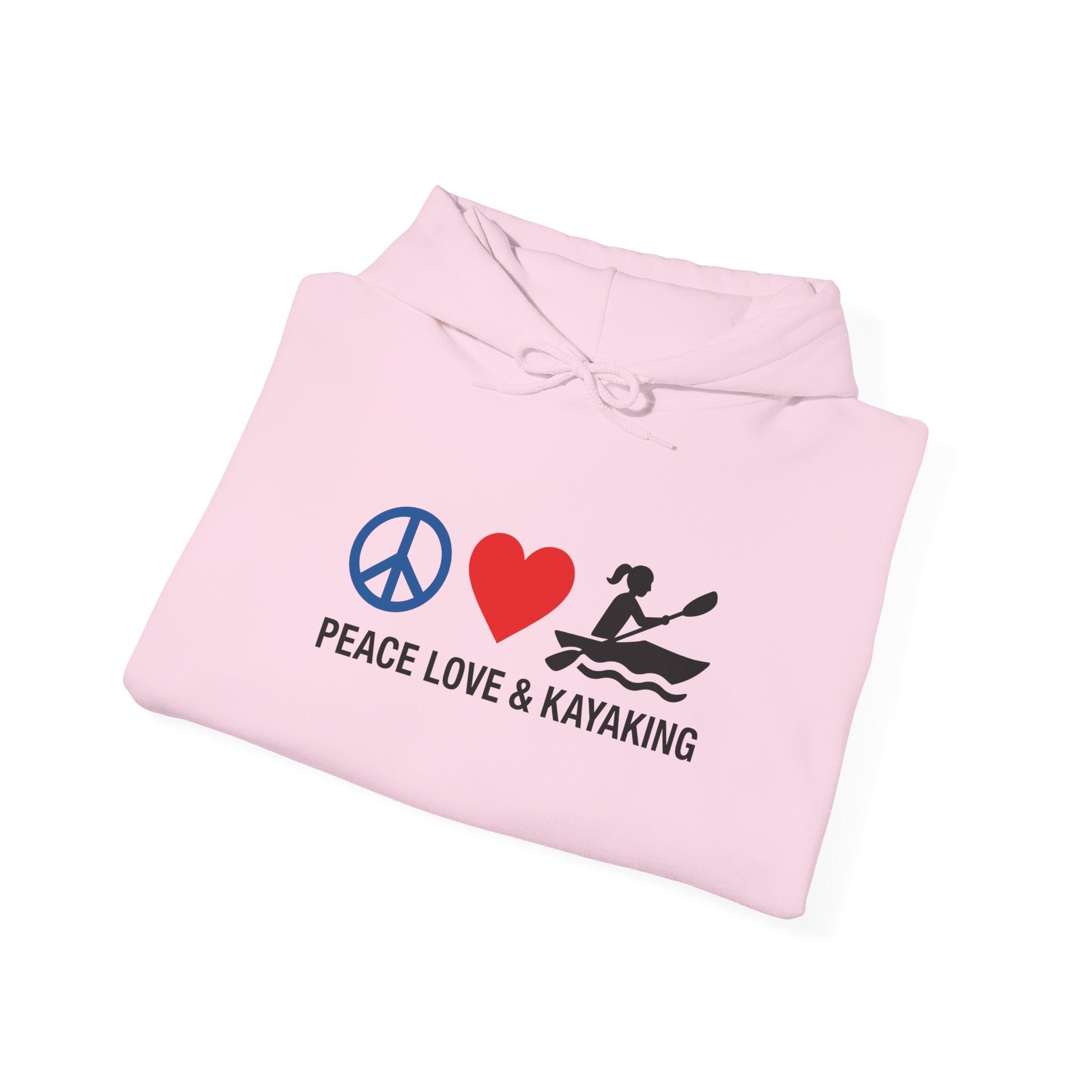 Peace Love & Kayaking Hoodie