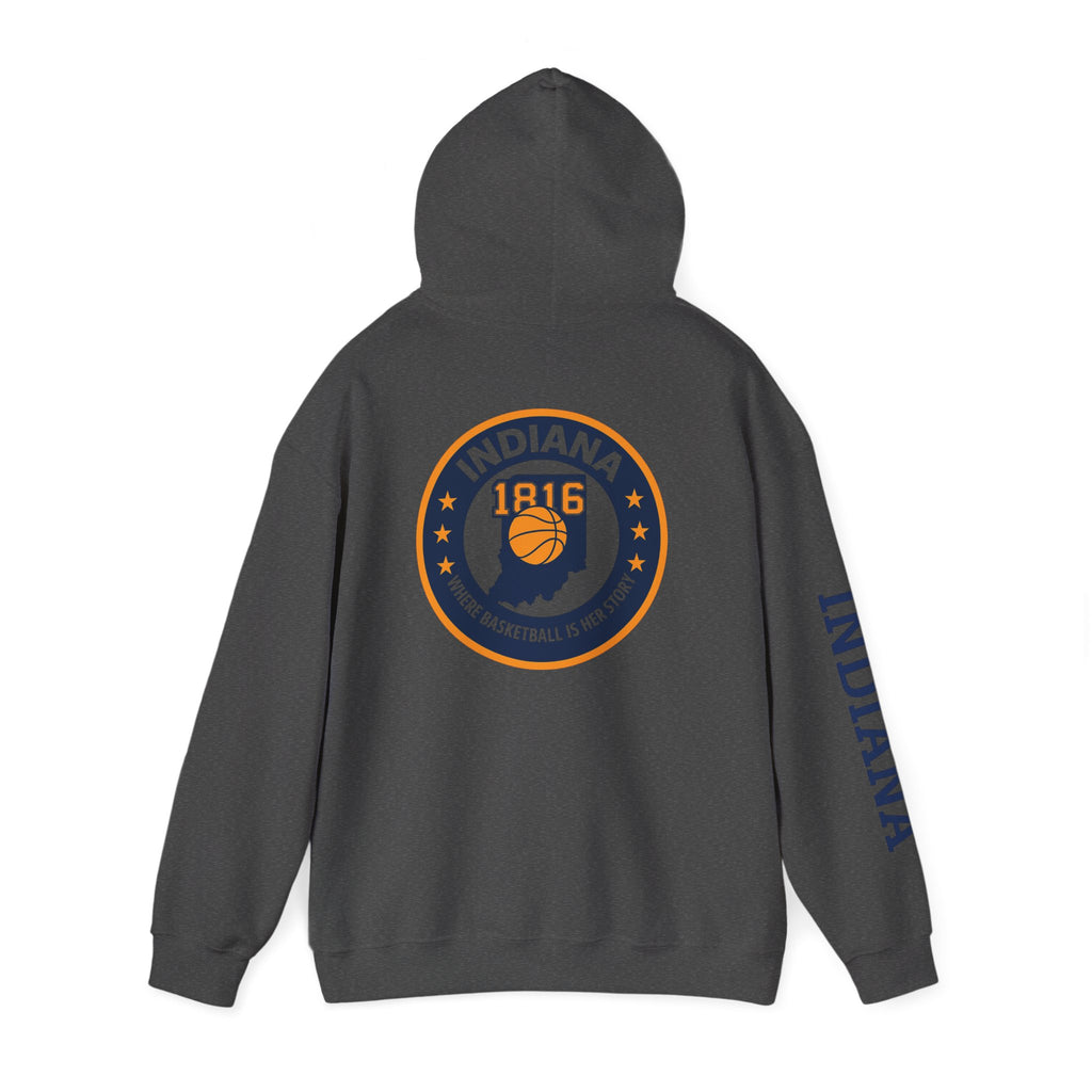 Indiana Basketball Hoodie — 1916 State Pride Pullover
