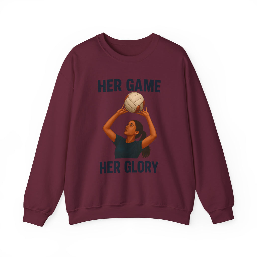 Her Game Crewneck Sweatshirt, Women's Sports Sweatshirt