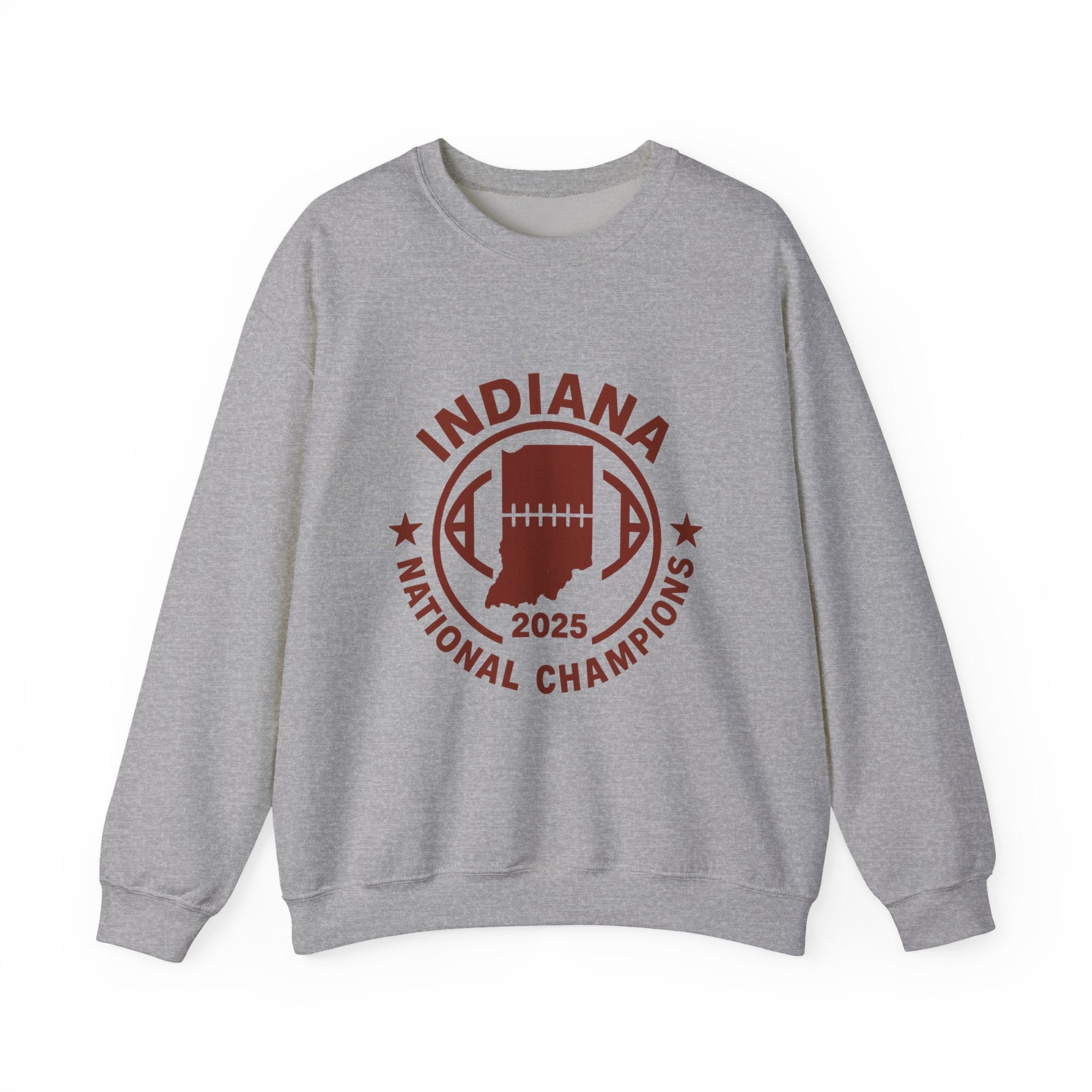 Indiana National Champions 2025 Football Crewneck Sweatshirt