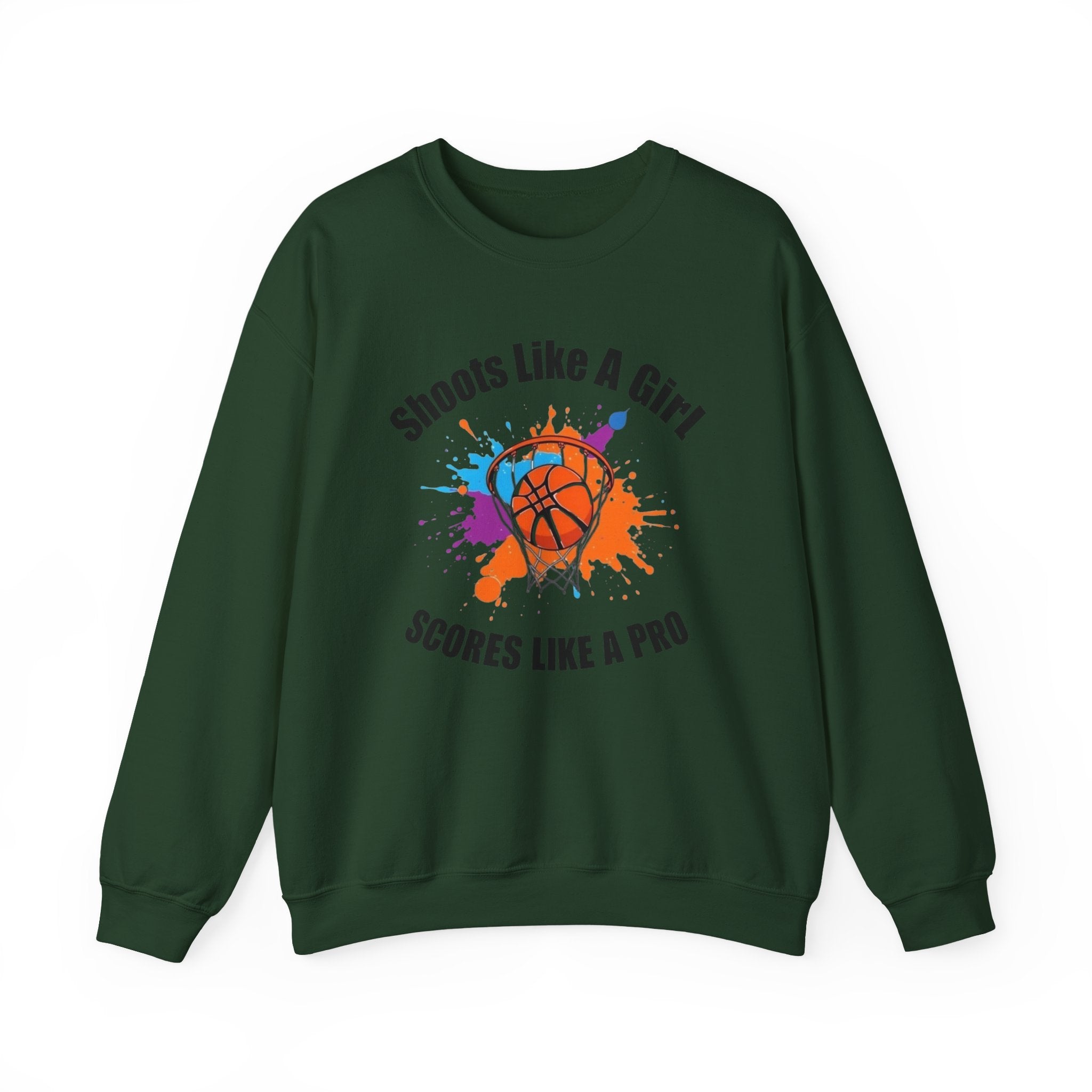 Empowering Basketball Sweatshirt for Girls