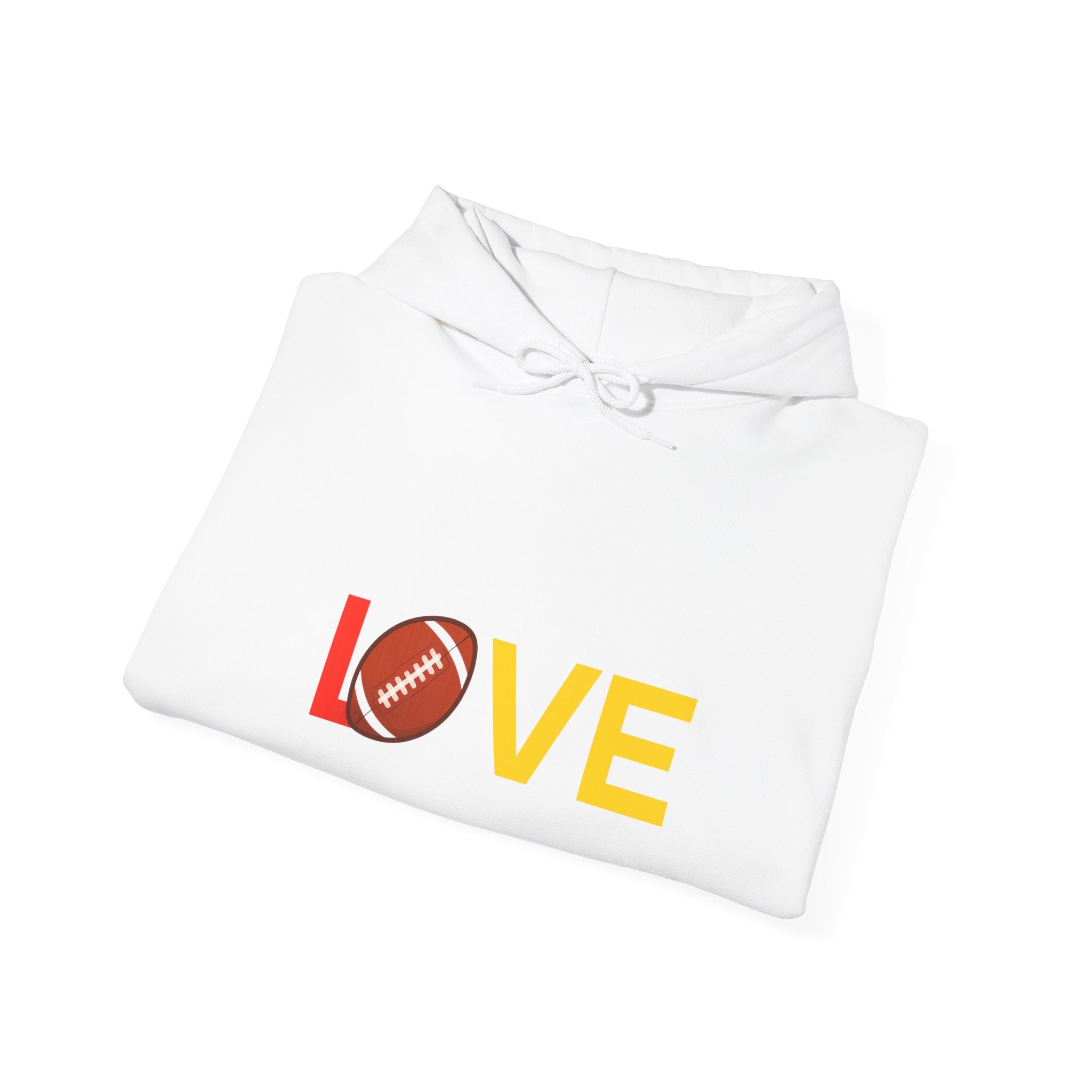 Football Love Hoodie - Heavy Blend