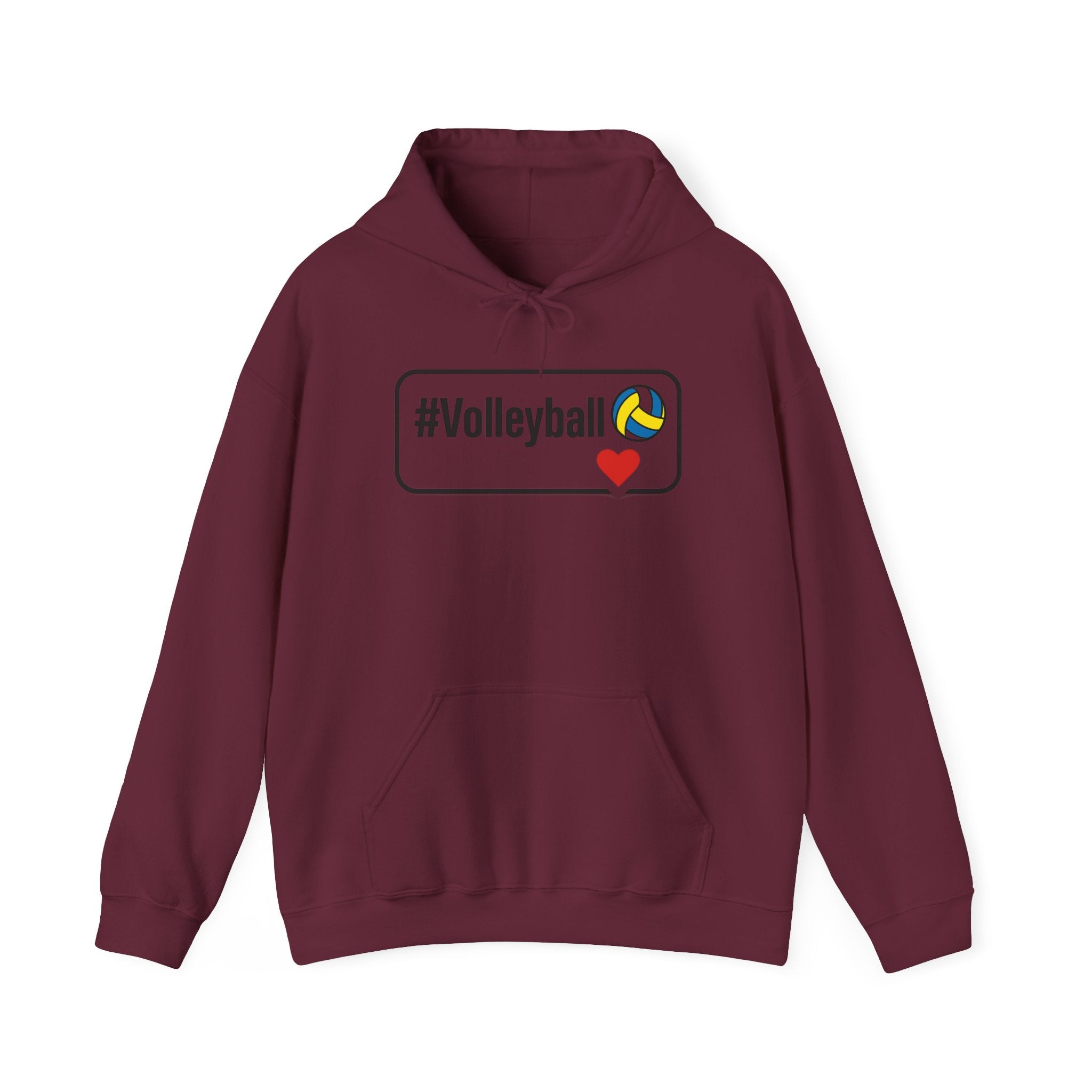Volleyball Heavy Blend Hoodie