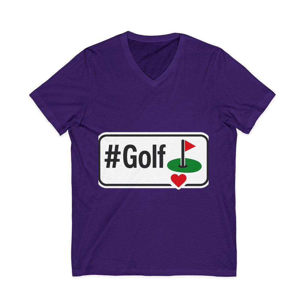 Golf Enthusiast V-Neck Tee