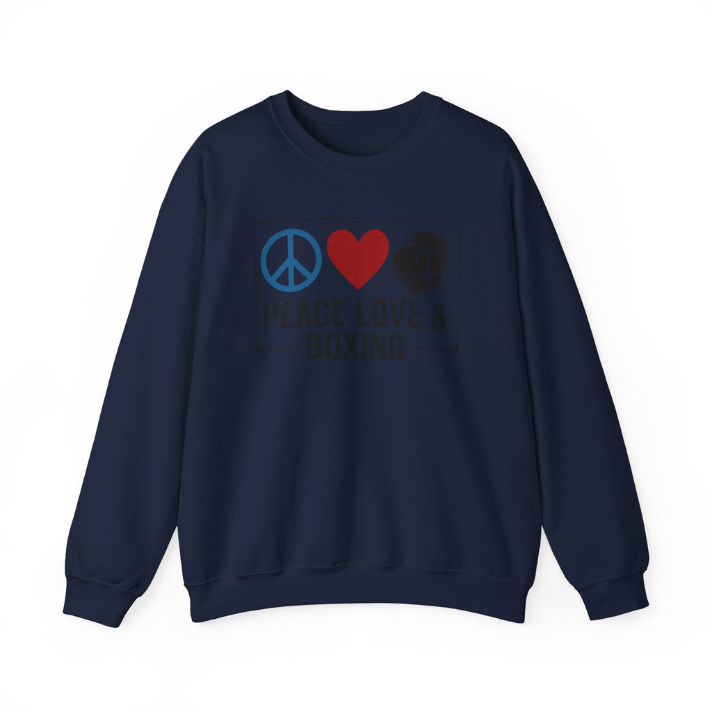 Peace Love Boxing Crewneck Sweatshirt