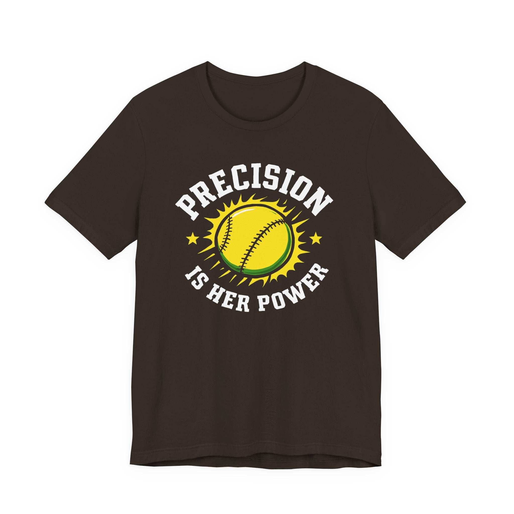 Softball Empowerment Tee - Precision is Her Power