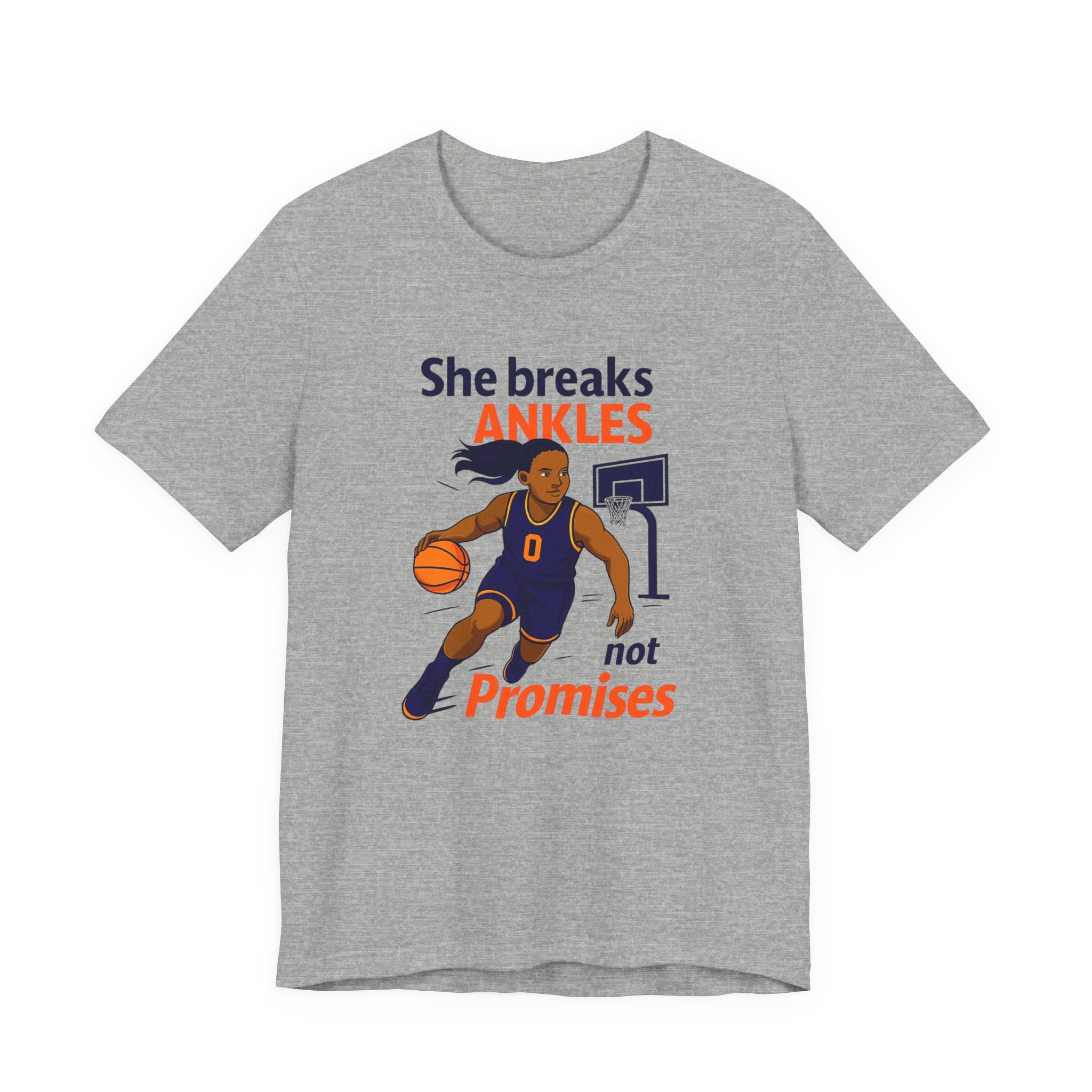 Women's Sports Support Tee - She Breaks Ankle Women's Sports