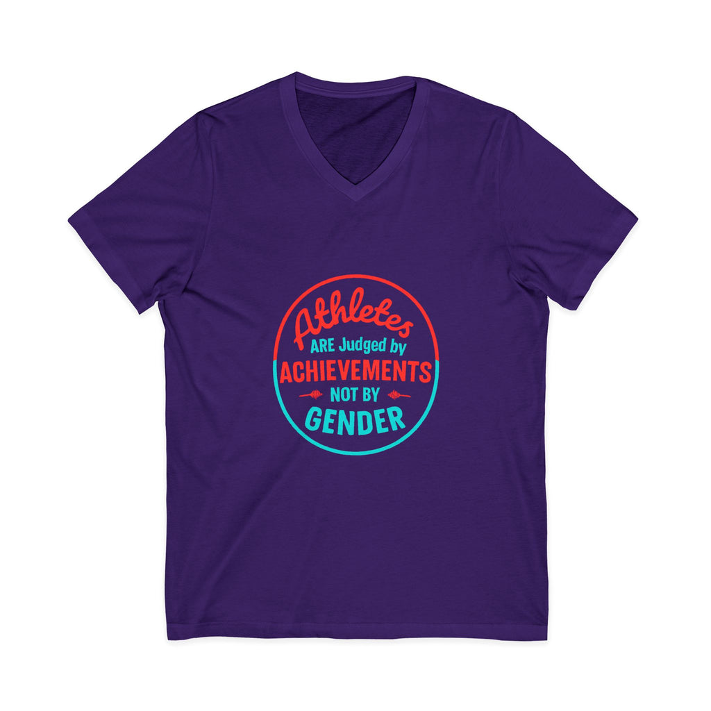 Athletes Are Judged V-Neck Tee