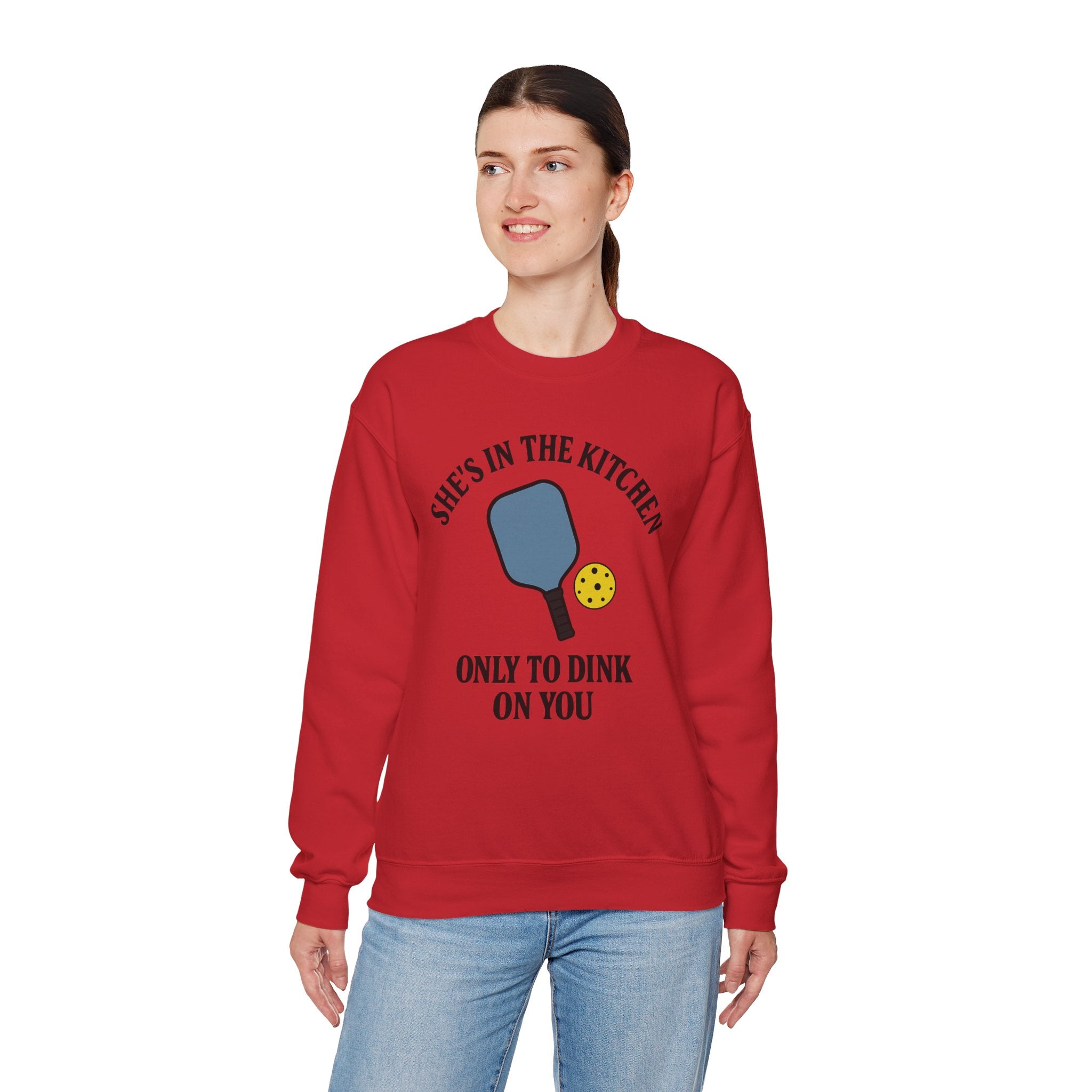 She's In The Kitchen Sweatshirt, Unisex Crewneck