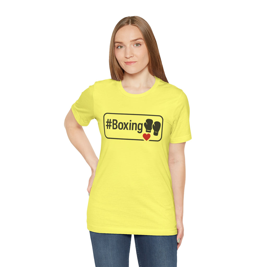 Boxing Passion Tee | Unisex Jersey Short Sleeve Tee