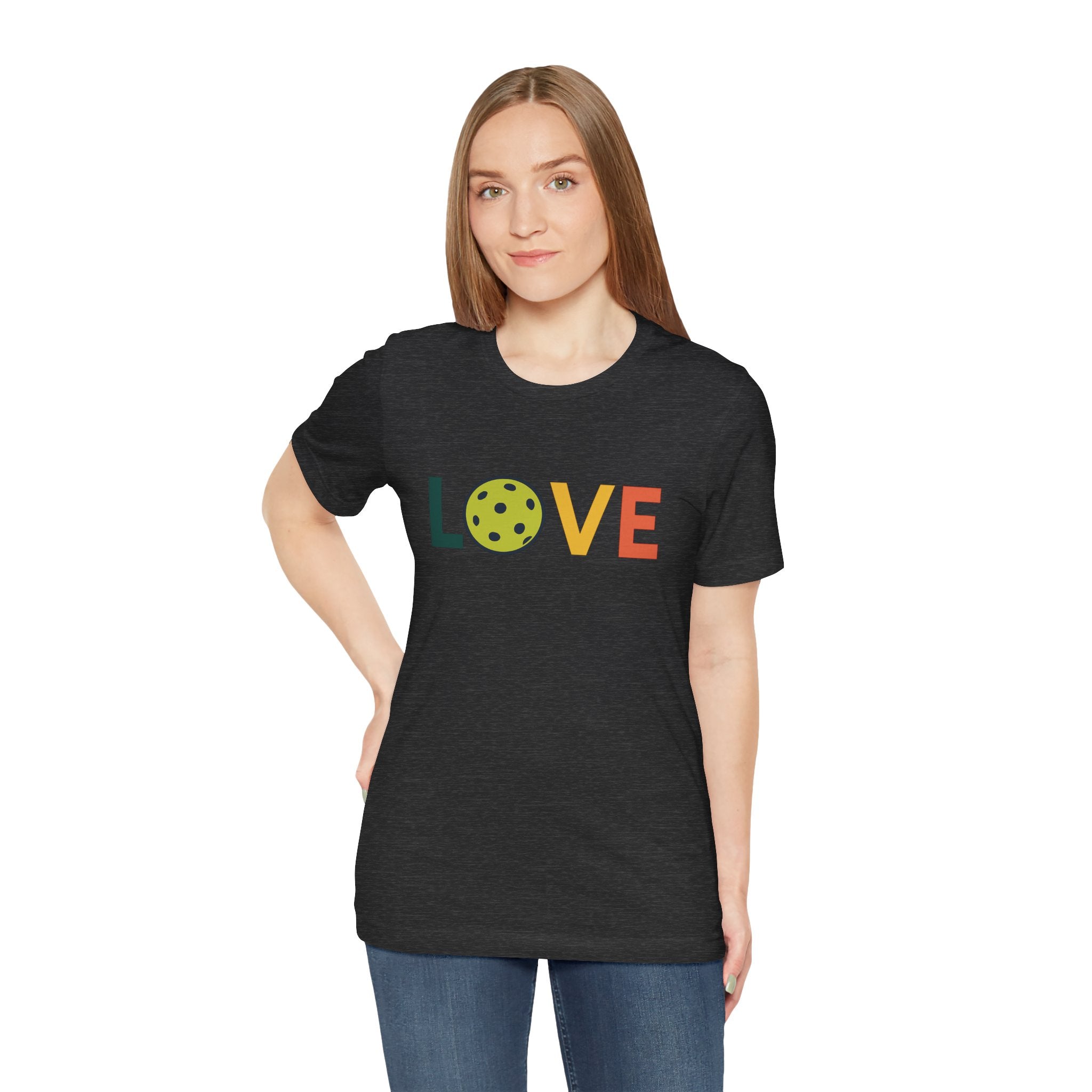 Pickleball Love Tee | Unisex Jersey Short Sleeve Shirt