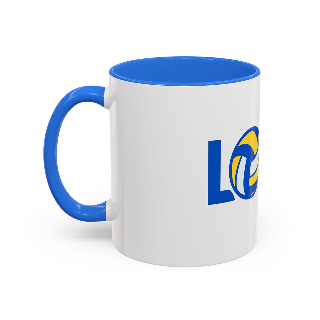 Volleyball Love Mug - 11oz & 15oz Colorful Coffee Cup