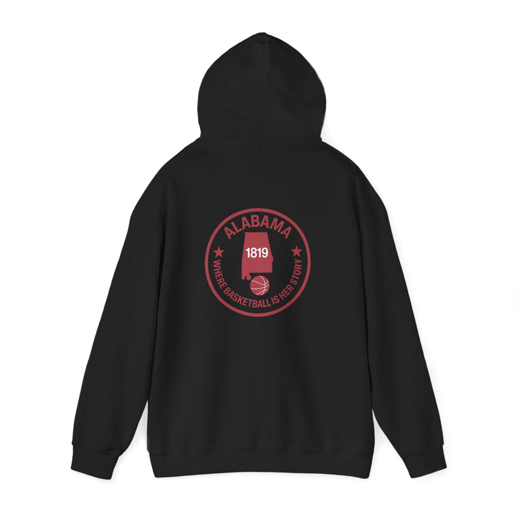 Alabama Basketball Circle Logo Hoodie — '1819' University Sports Pullover