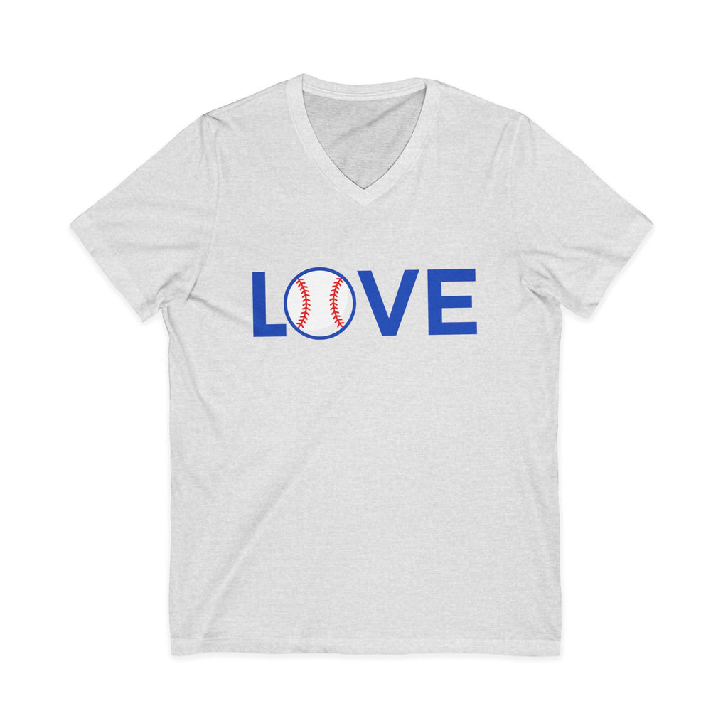 Baseball Love V-Neck Tee