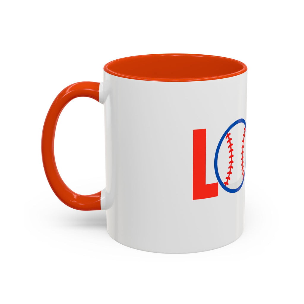 Baseball Love Mug - Colorful 11oz & 15oz Drinkware