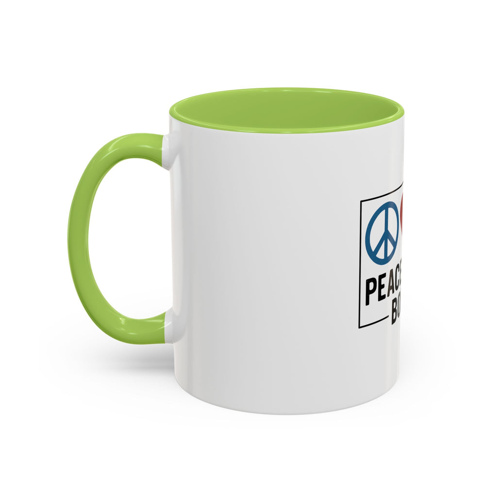 Peace Love & Boxing Mug | Accent Coffee Mug
