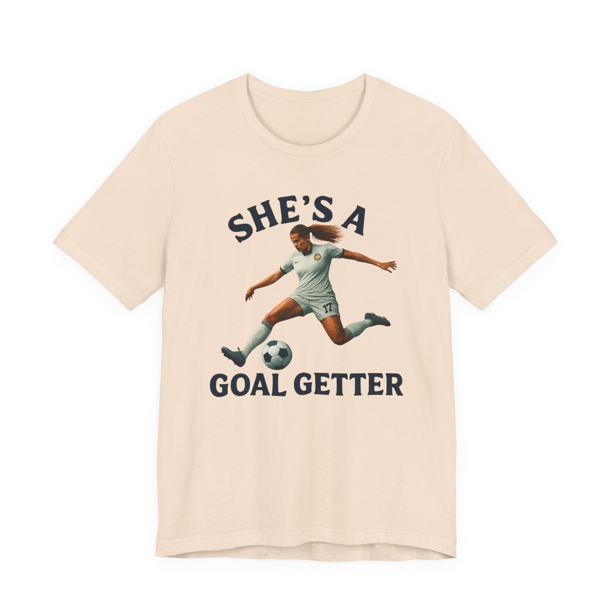 Goal Getter Unisex Jersey Tee | Soccer Shirt for Sports Lovers