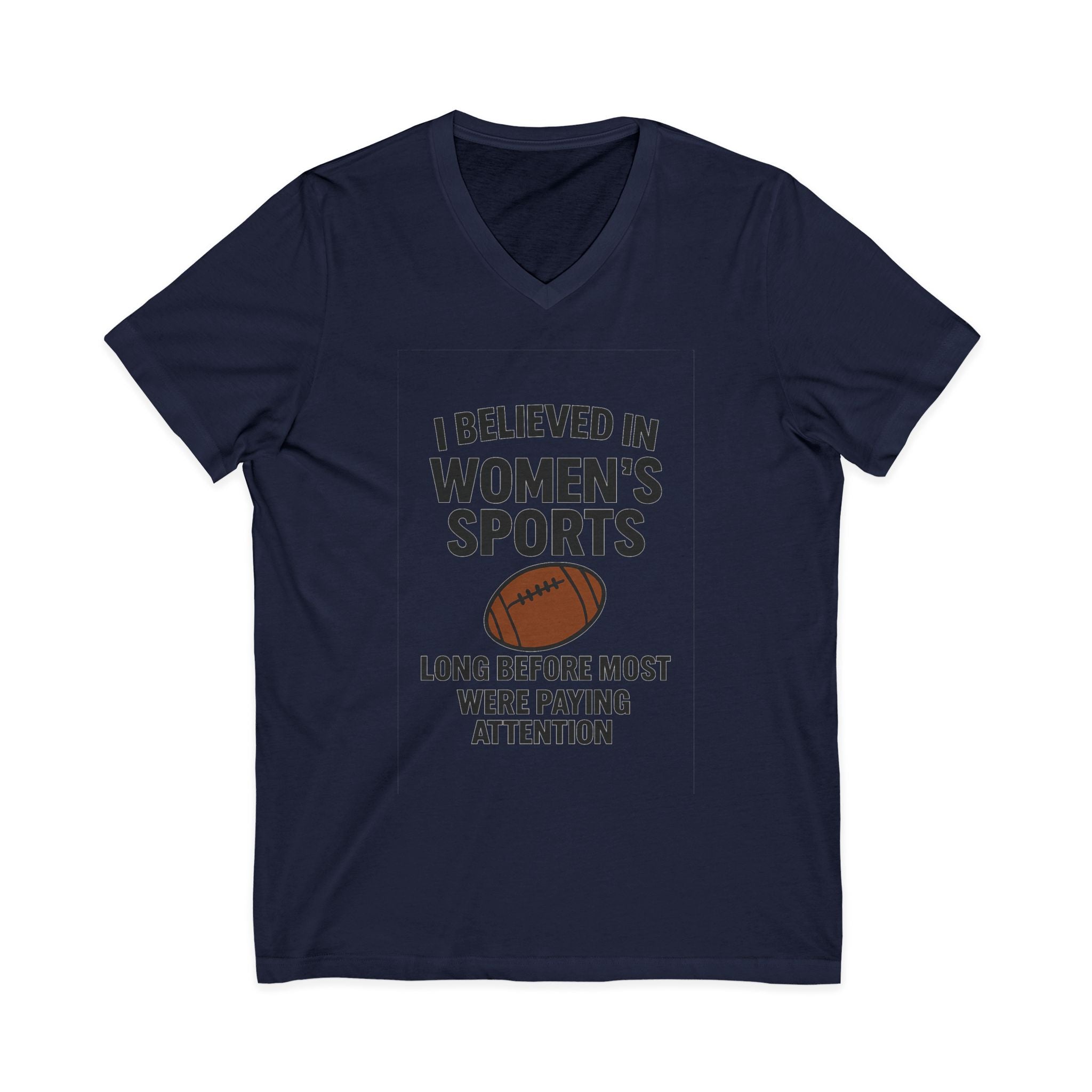 Women's Sports Advocacy V-Neck Tee