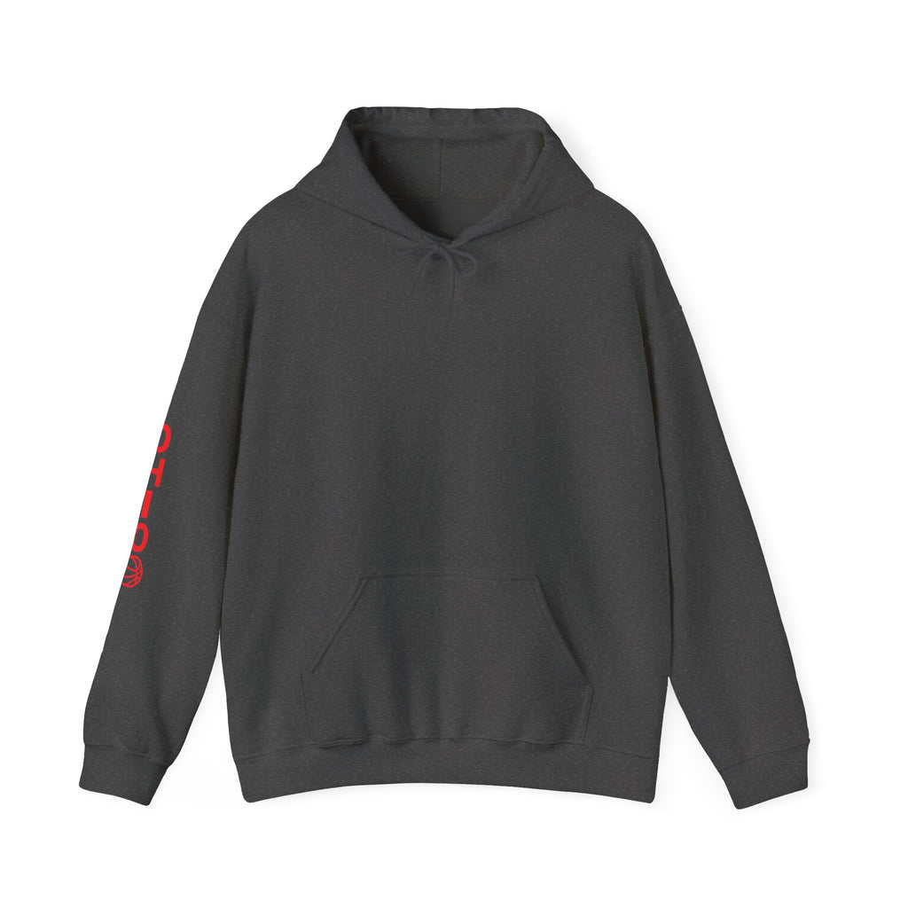 Ohio 1803 Basketball Logo Hoodie — State Pride Sports Pullover