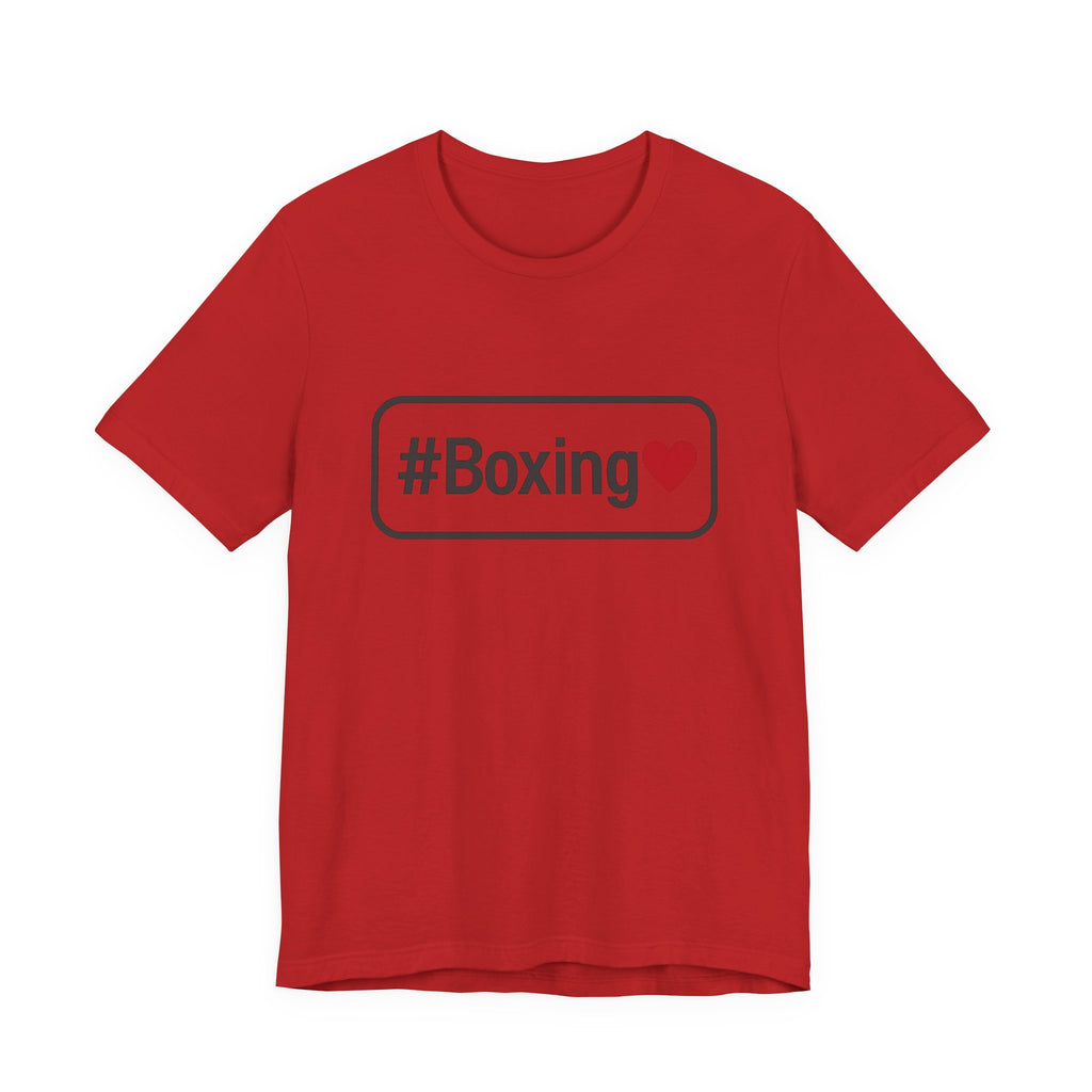 Boxing Heart Unisex Tee, Boxing Shirt