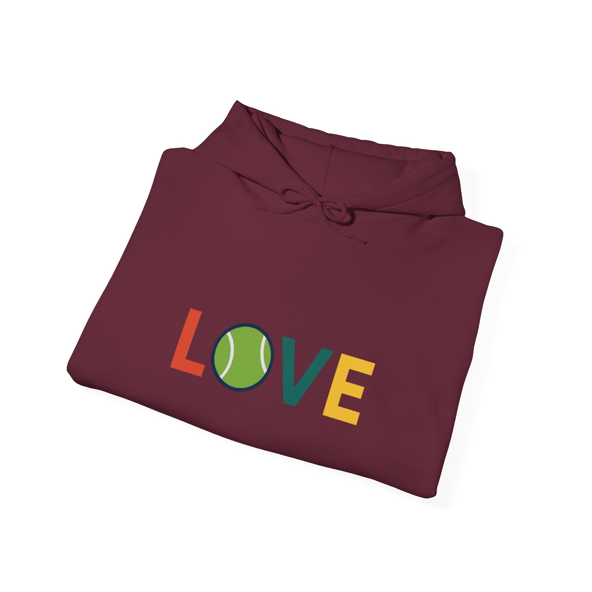 Love Tennis Hooded Sweatshirt