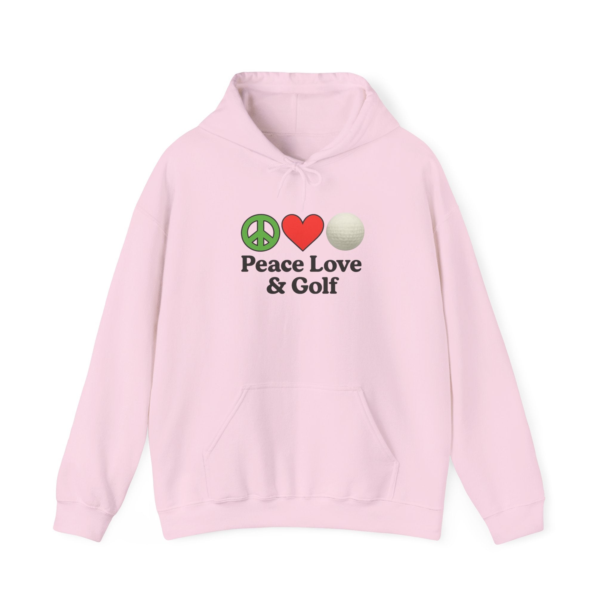 Peace Love & Golf Hoodie