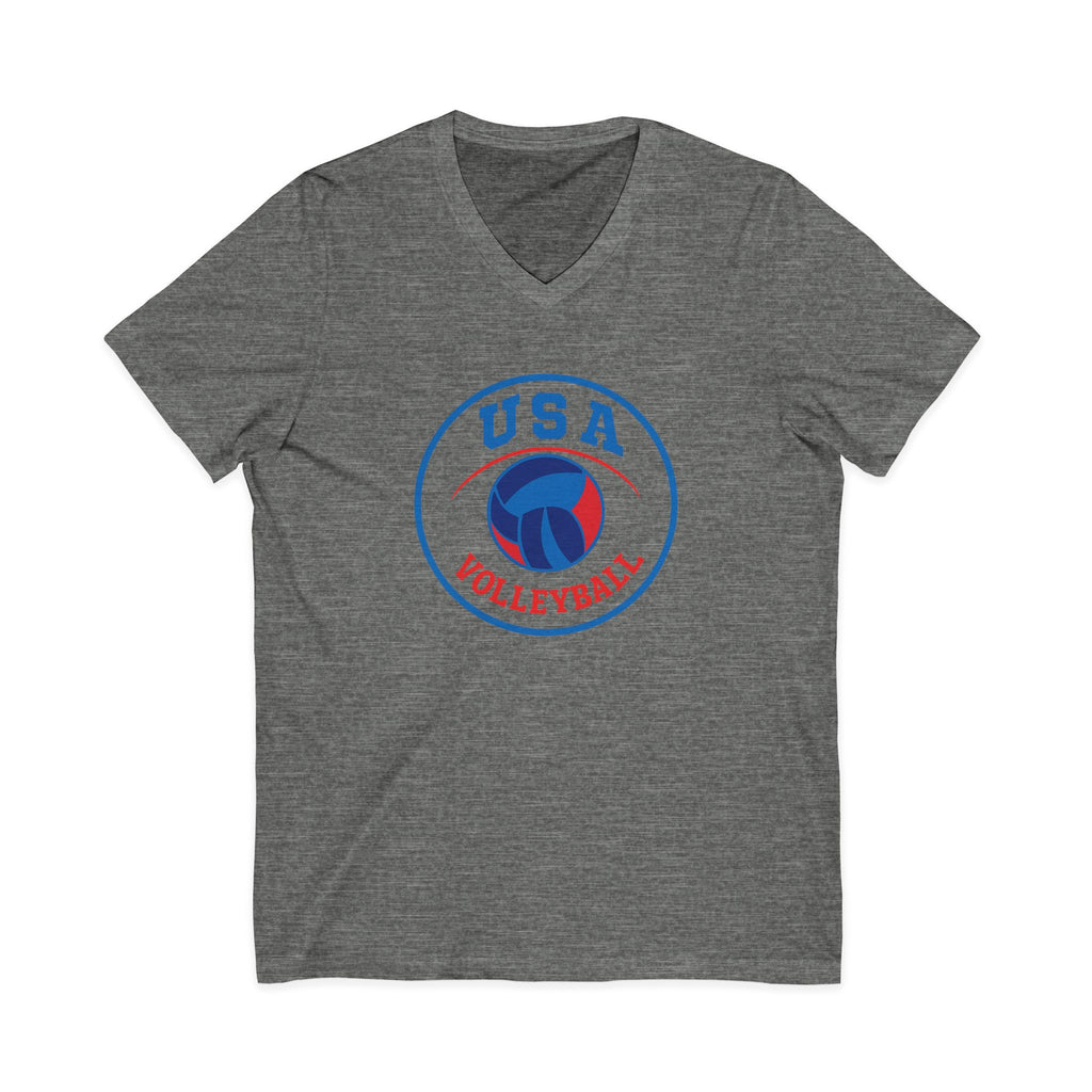 USA Volleyball V-Neck Tee
