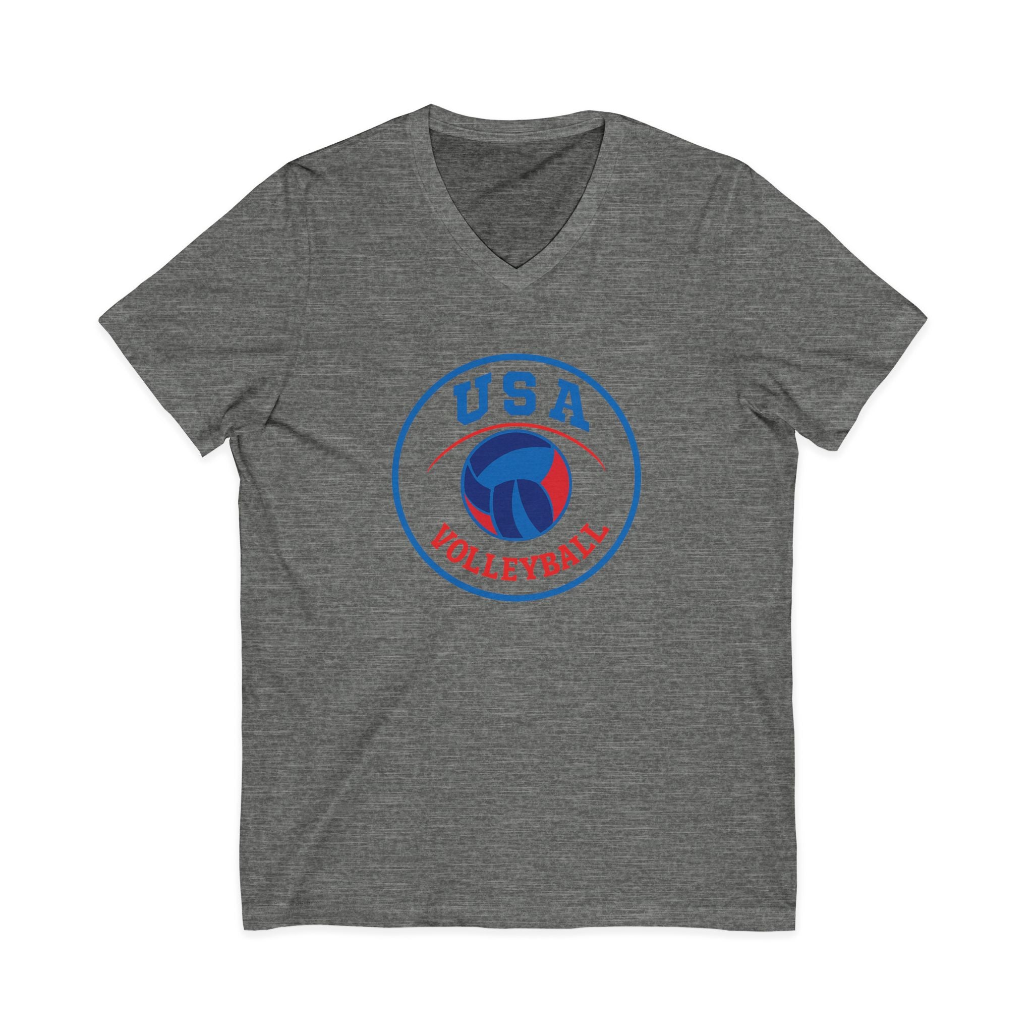 USA Volleyball V-Neck Tee