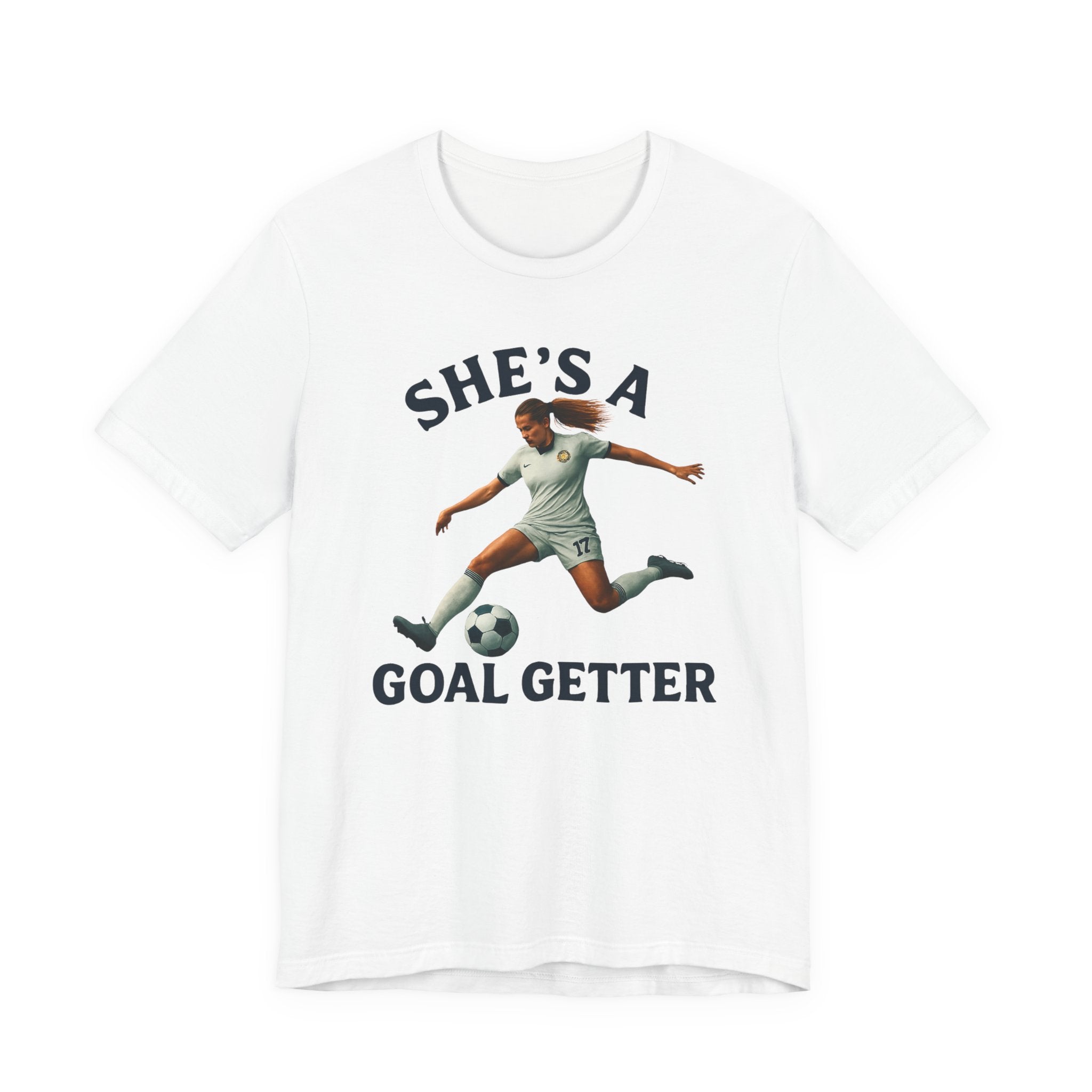 Goal Getter Unisex Jersey Tee | Soccer Shirt for Sports Lovers