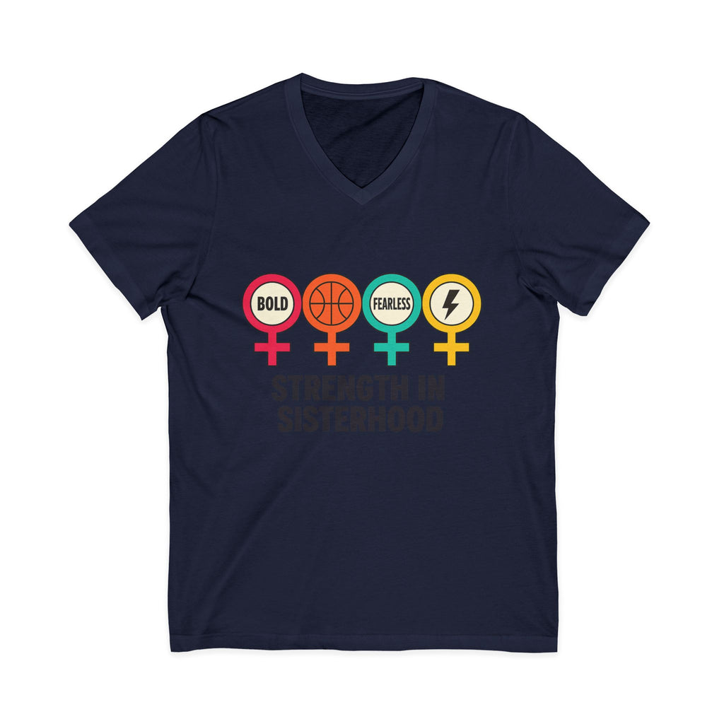 Sisterhood Strength V-Neck Tee