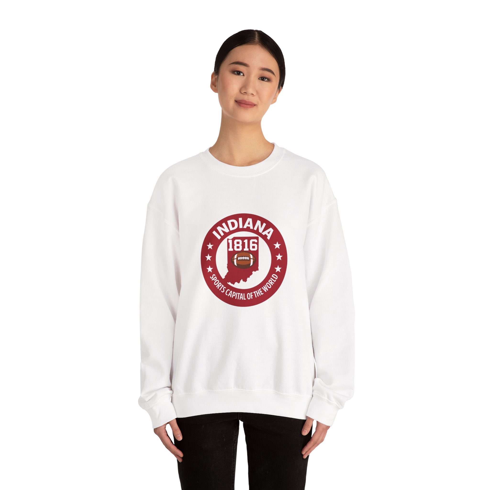 Indiana 1816 Sports Capital Crewneck Sweatshirt