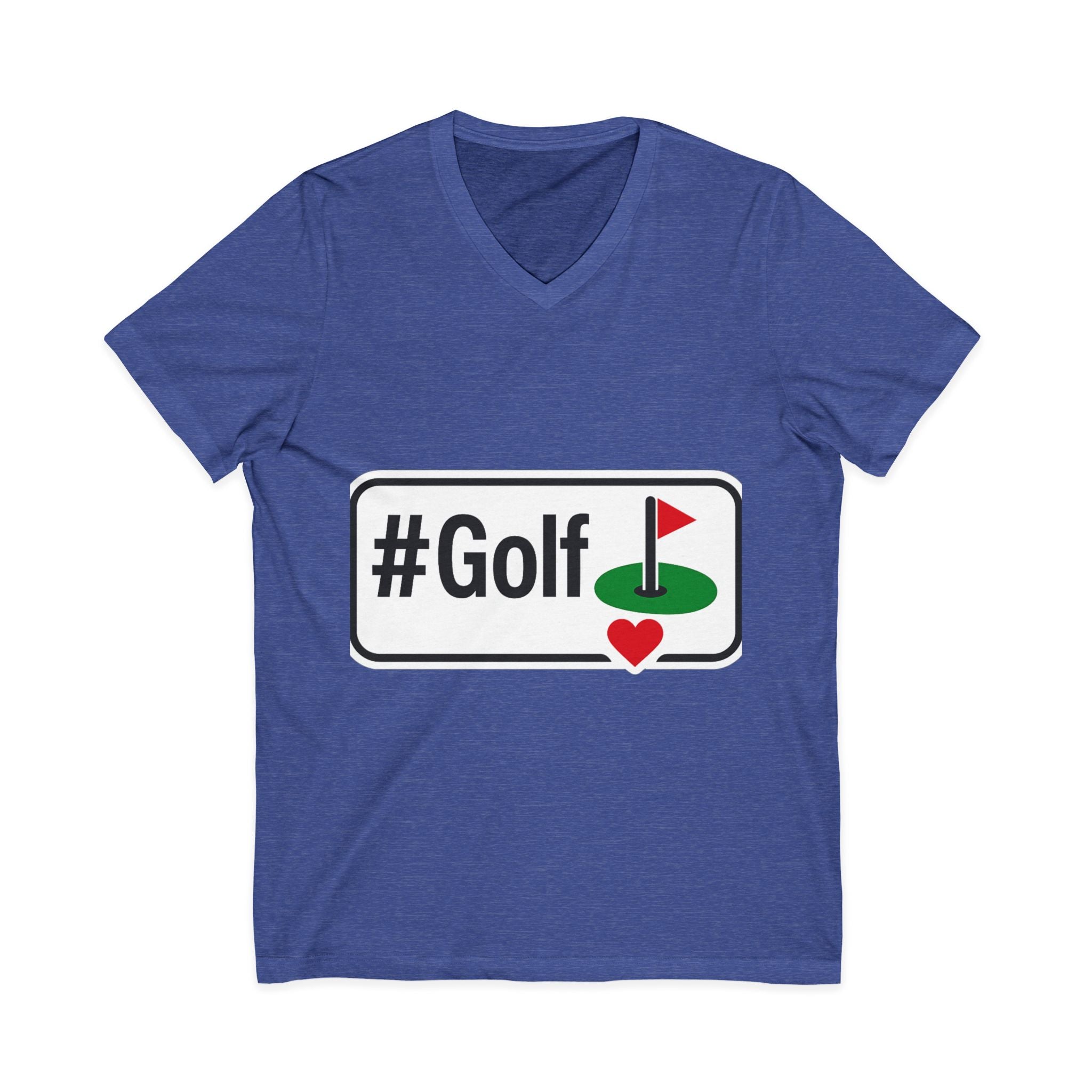 Golf Enthusiast V-Neck Tee