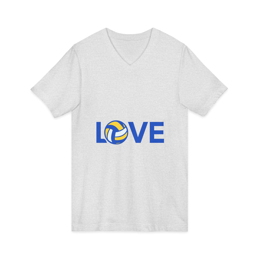 Love Volleyball Unisex V-Neck Tee