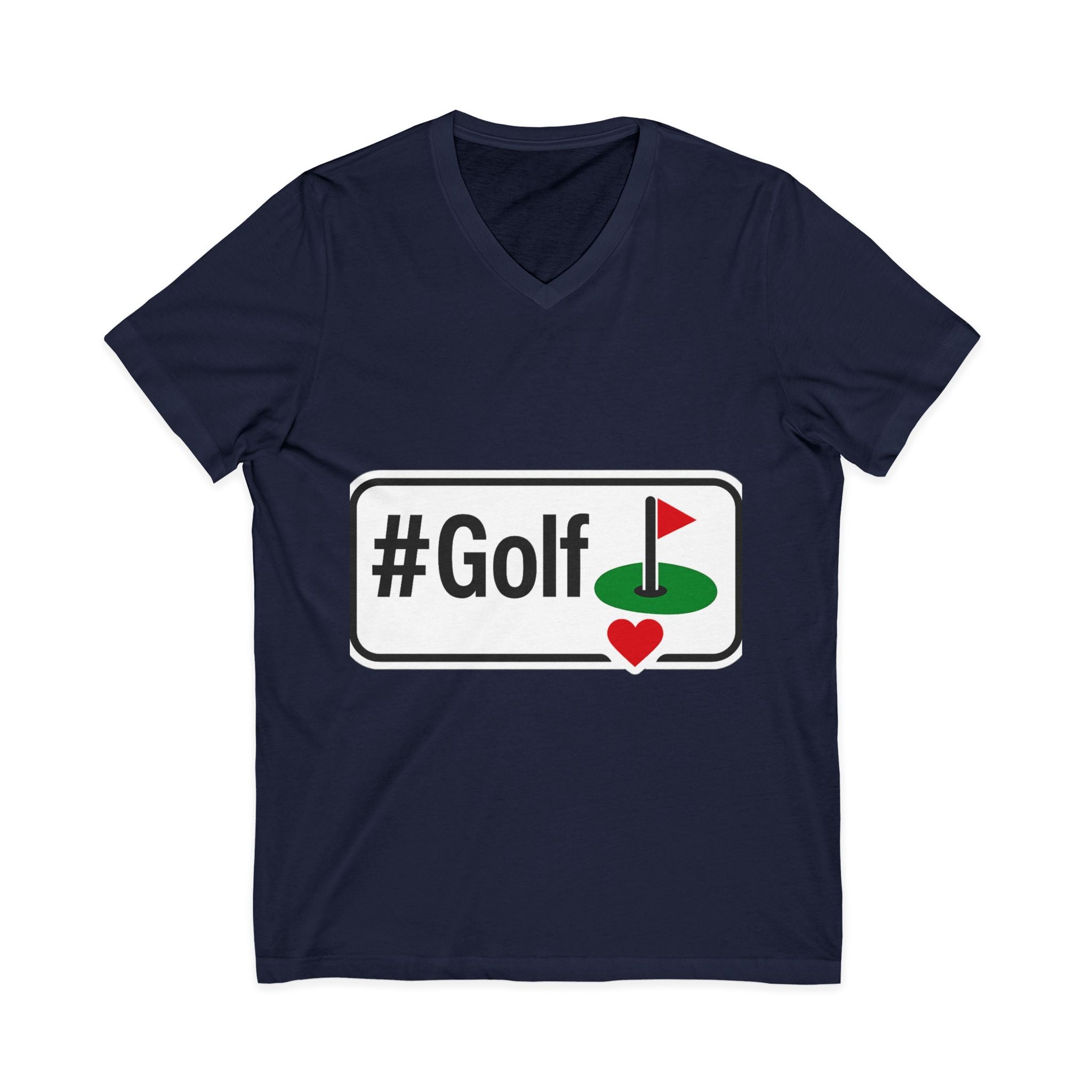 Golf Enthusiast V-Neck Tee