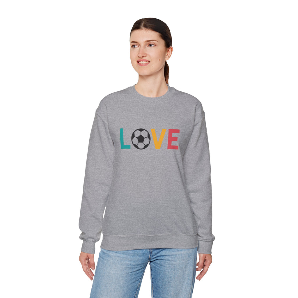 Soccer Love Sweatshirt | Unisex Heavy Blend