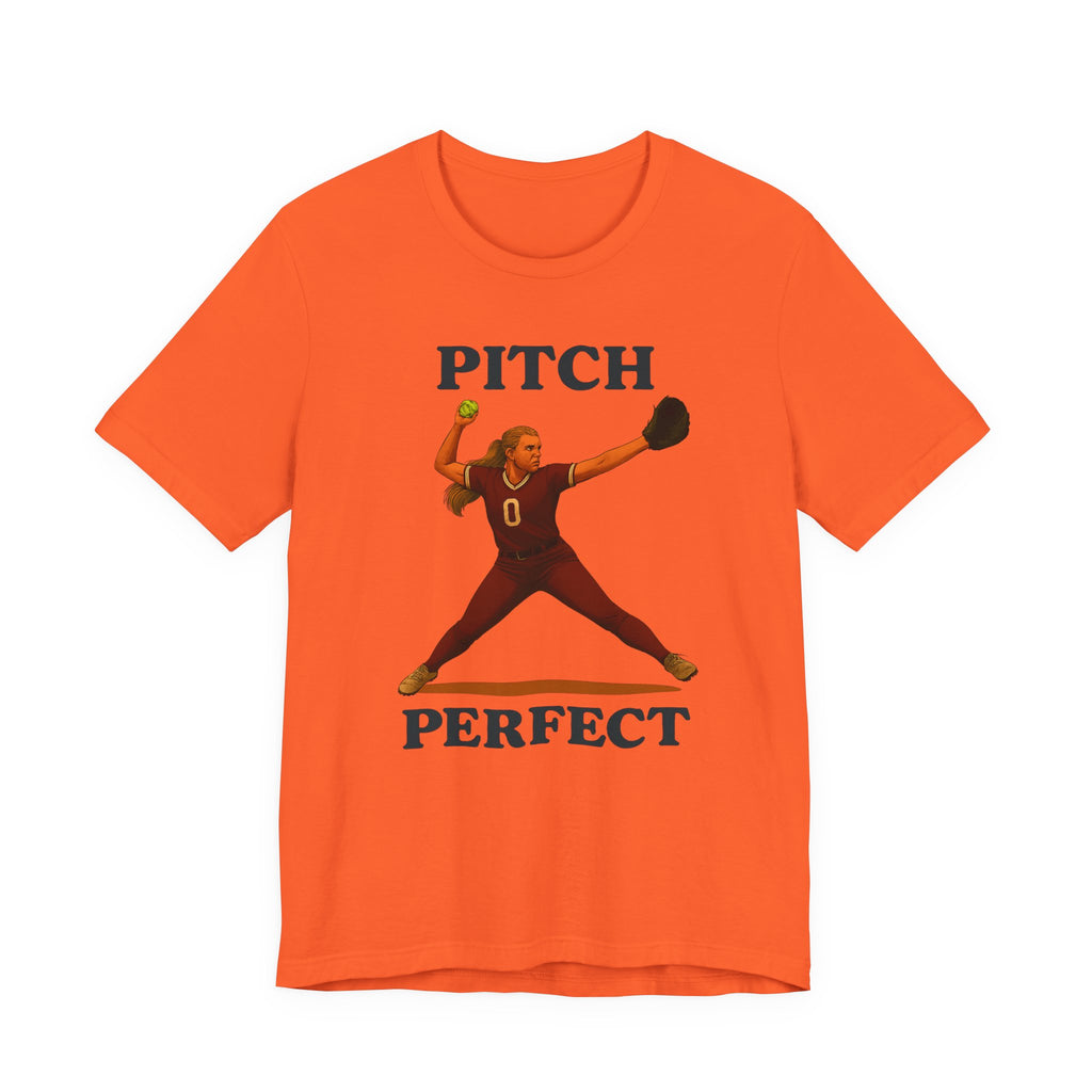 Pitch Perfect Softball Tee, Unisex Jersey T-Shirt
