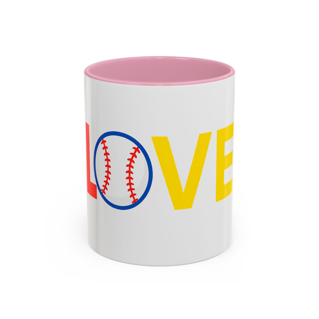 Baseball Love Mug - Colorful 11oz & 15oz Drinkware