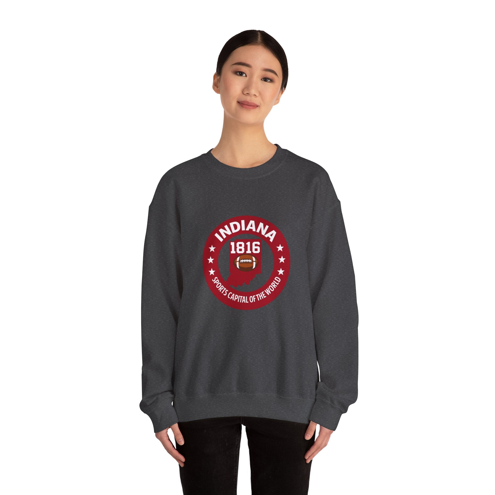 Indiana 1816 Sports Capital Crewneck Sweatshirt