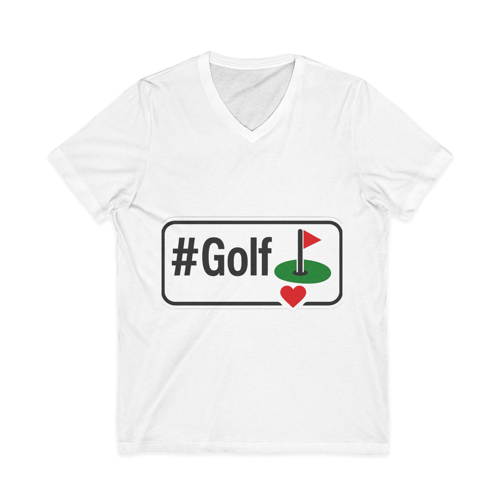 Golf Enthusiast V-Neck Tee