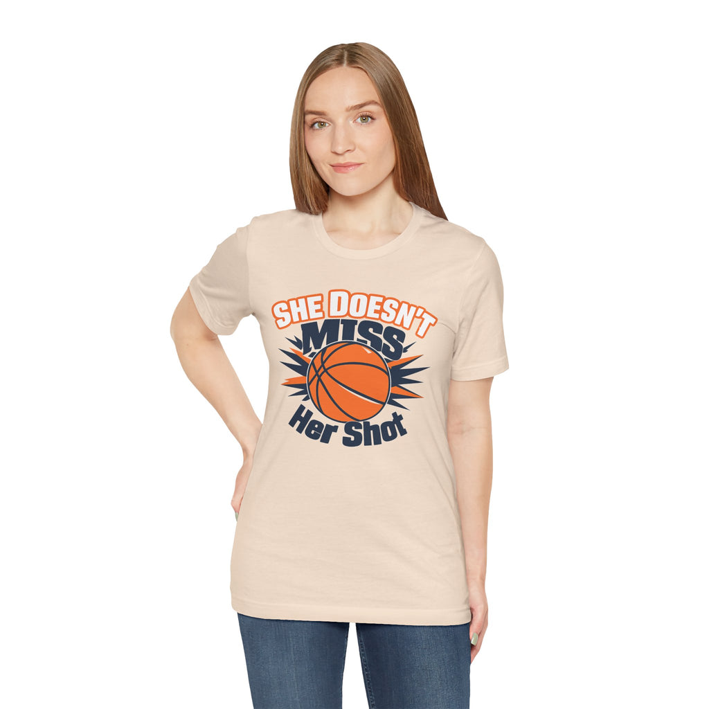 She Doesn't Miss Her Shot Unisex Tee
