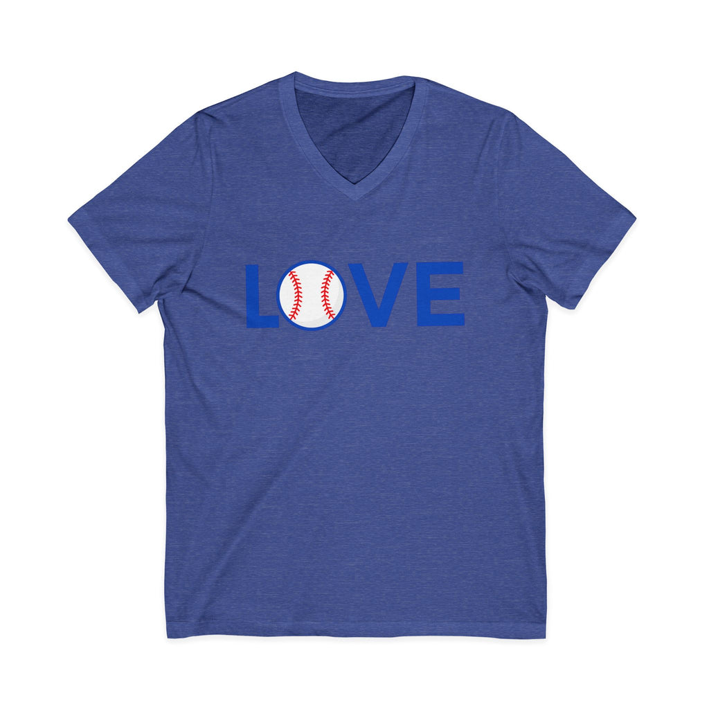 Baseball Love V-Neck Tee