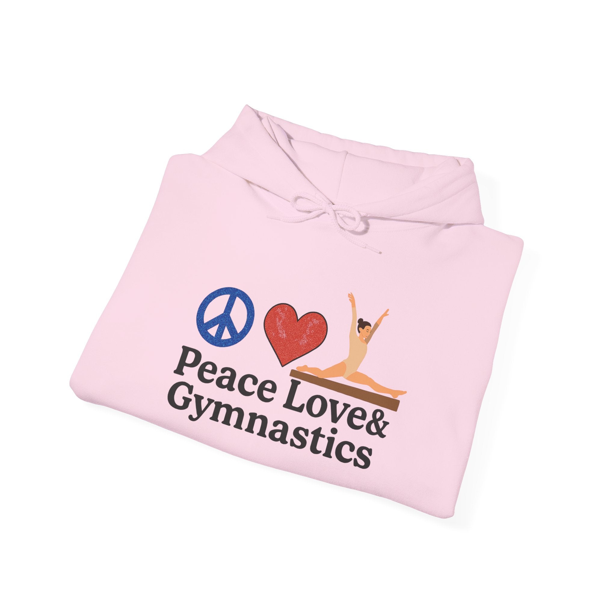 Peace, Love & Gymnastics Hoodie
