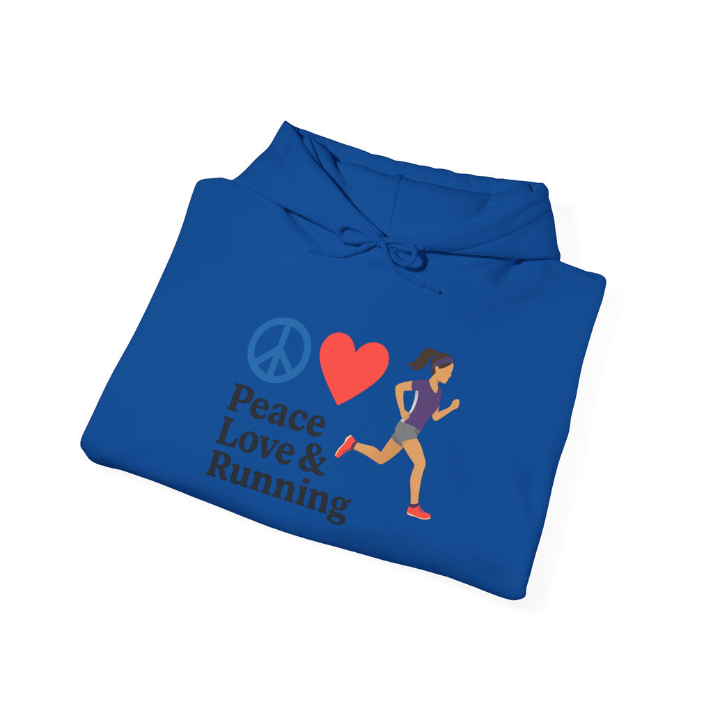 Peace, Love & Running Hoodie