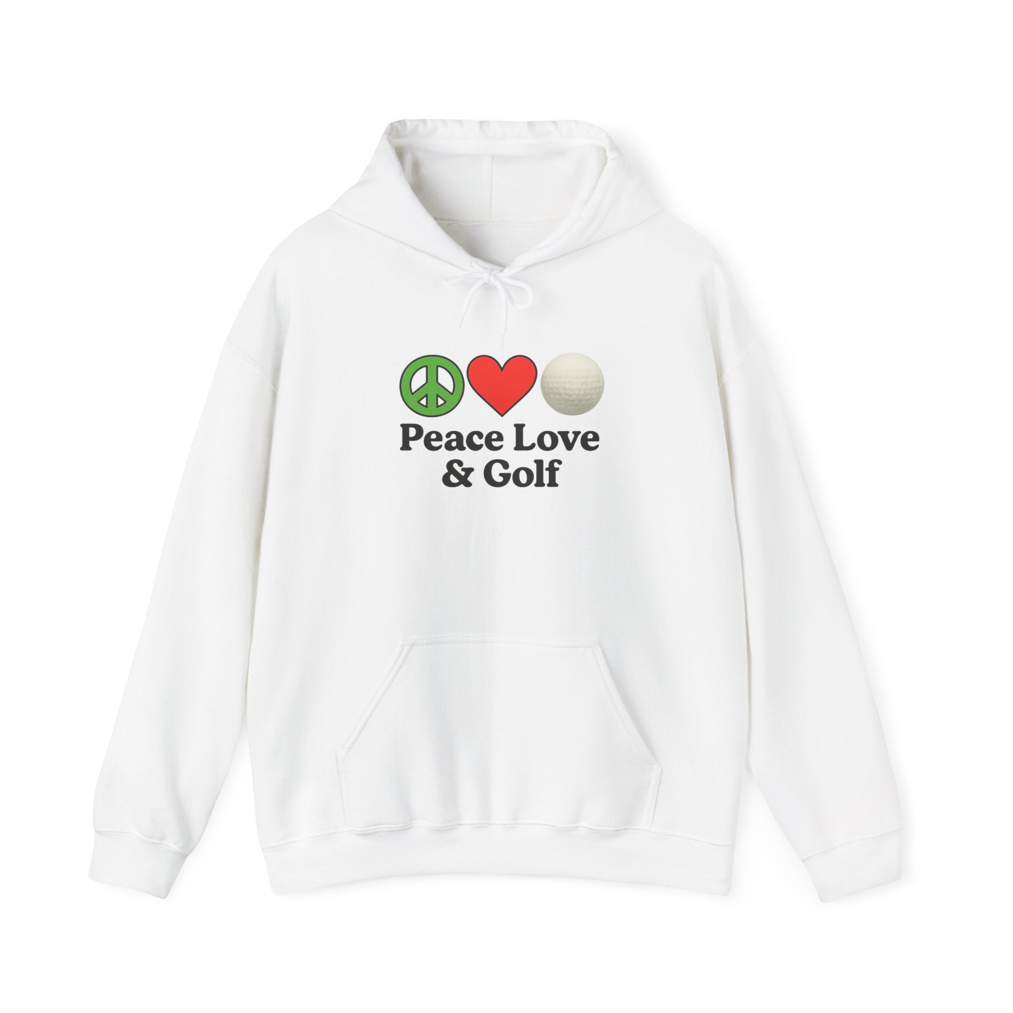 Peace Love & Golf Hoodie