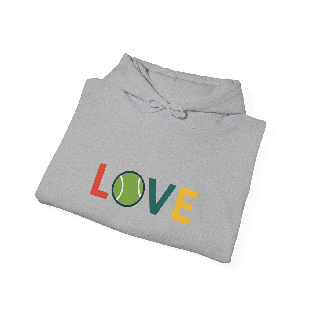 Love Tennis Hooded Sweatshirt