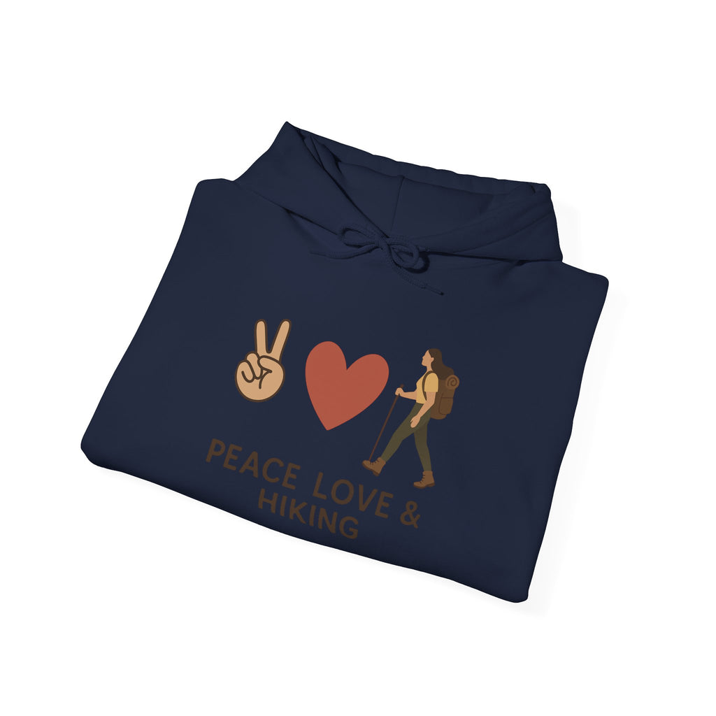 Peace, Love & Hiking Hoodie